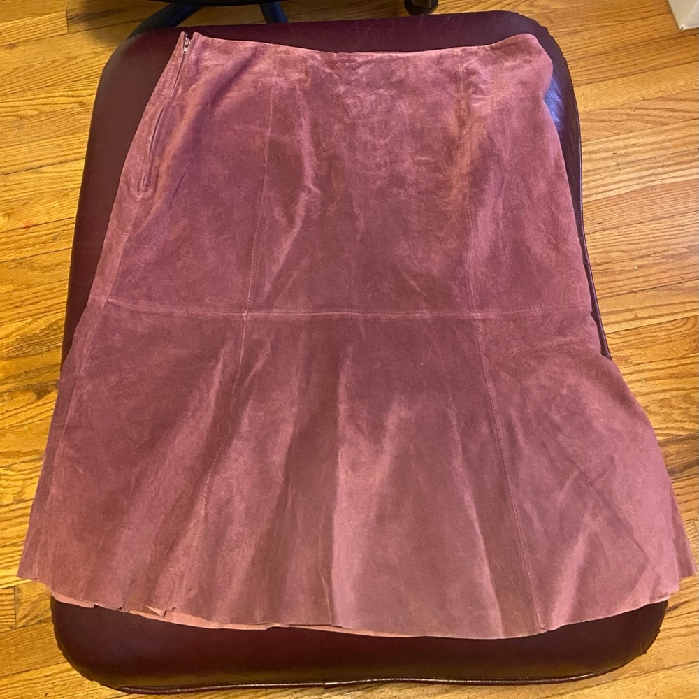 Genuine Leather Skirt